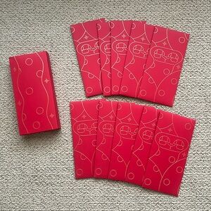 HERMES 2025 Lunar New Year Red Envelope (box + Pack of 10) — Year of the…